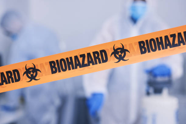 Professional Crime Scene Cleanup technician working in White Plains, NY
